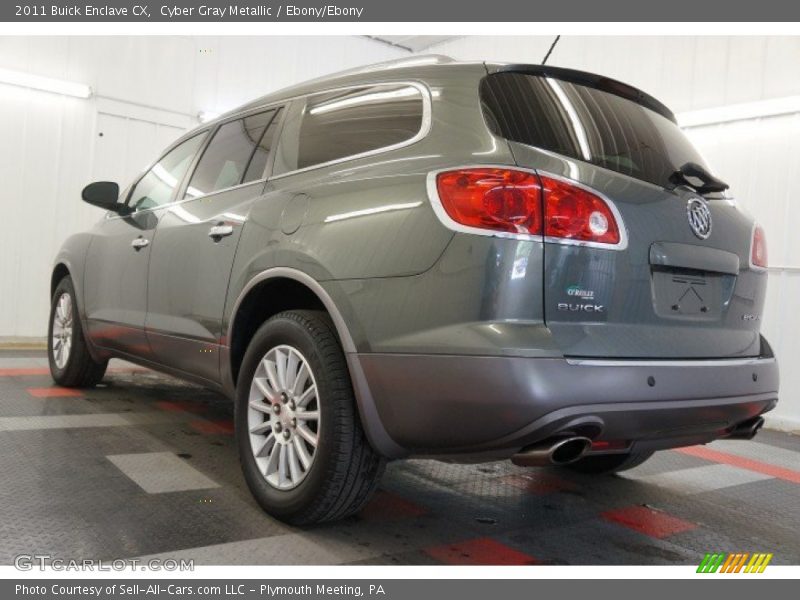 Cyber Gray Metallic / Ebony/Ebony 2011 Buick Enclave CX