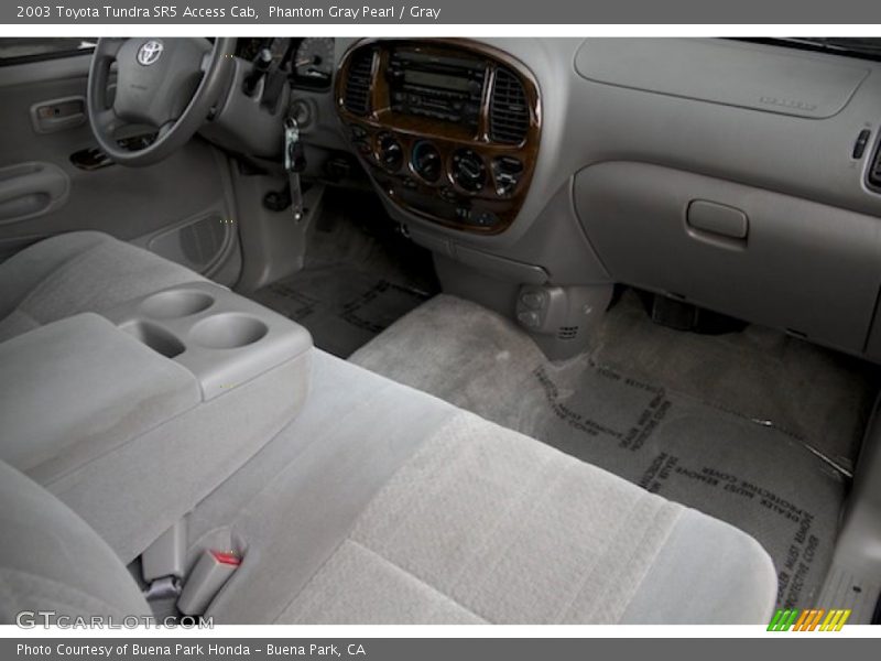 Phantom Gray Pearl / Gray 2003 Toyota Tundra SR5 Access Cab