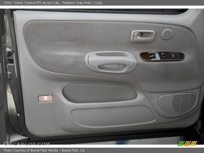 Phantom Gray Pearl / Gray 2003 Toyota Tundra SR5 Access Cab