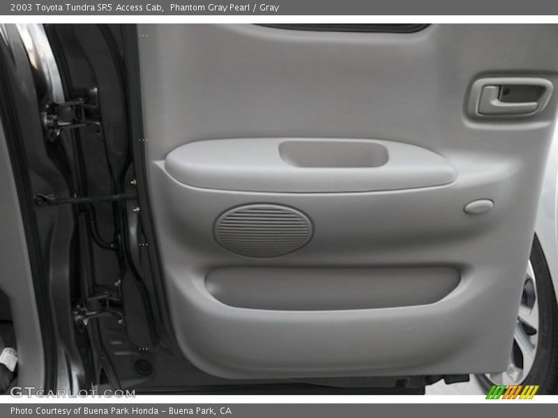 Phantom Gray Pearl / Gray 2003 Toyota Tundra SR5 Access Cab