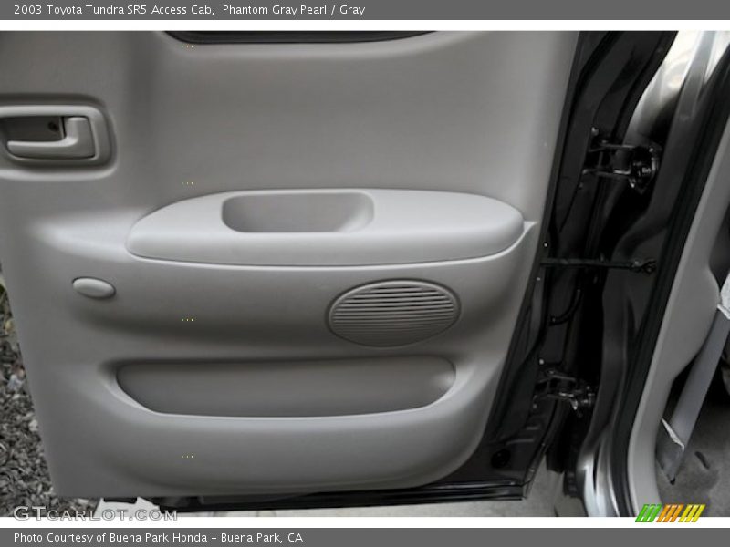 Phantom Gray Pearl / Gray 2003 Toyota Tundra SR5 Access Cab
