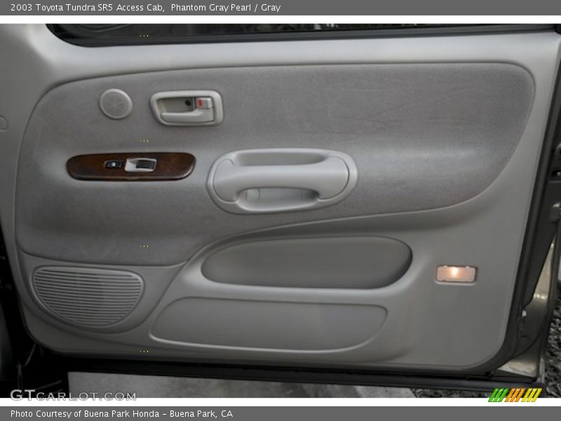 Phantom Gray Pearl / Gray 2003 Toyota Tundra SR5 Access Cab