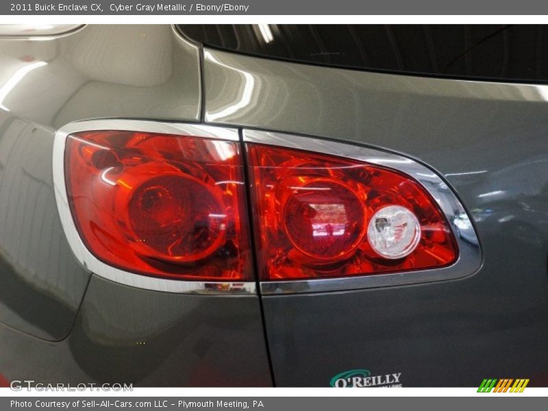 Cyber Gray Metallic / Ebony/Ebony 2011 Buick Enclave CX