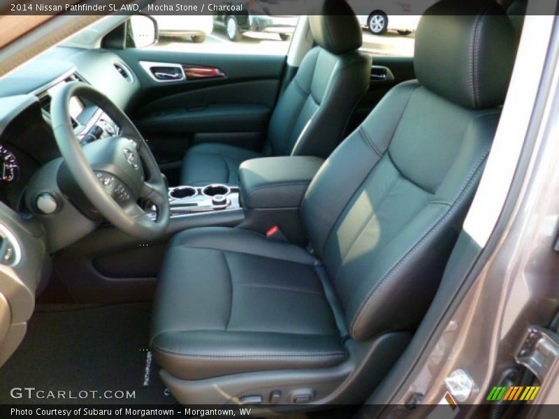 Mocha Stone / Charcoal 2014 Nissan Pathfinder SL AWD