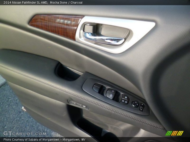 Mocha Stone / Charcoal 2014 Nissan Pathfinder SL AWD