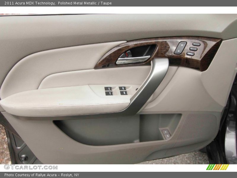 Polished Metal Metallic / Taupe 2011 Acura MDX Technology