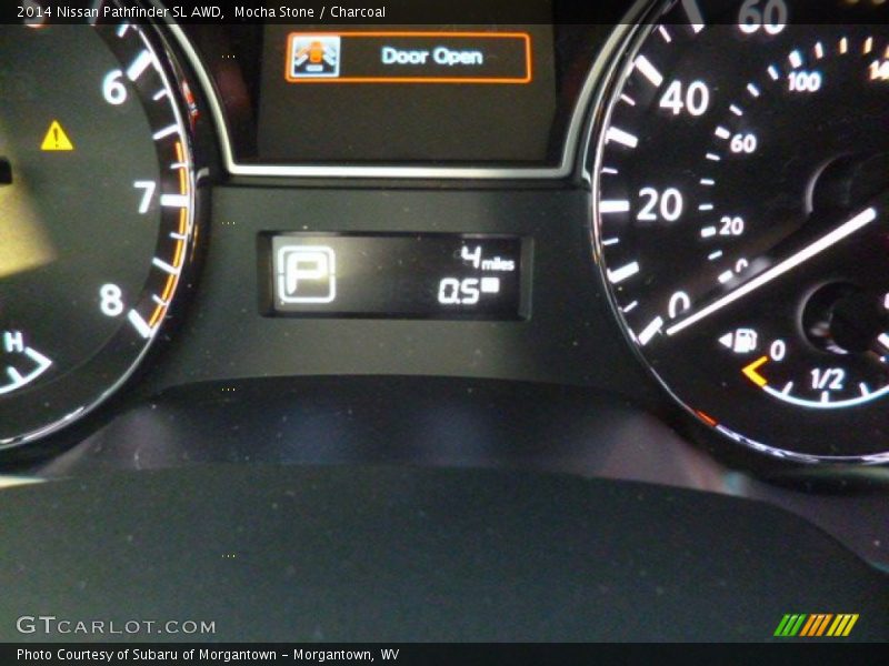 Mocha Stone / Charcoal 2014 Nissan Pathfinder SL AWD