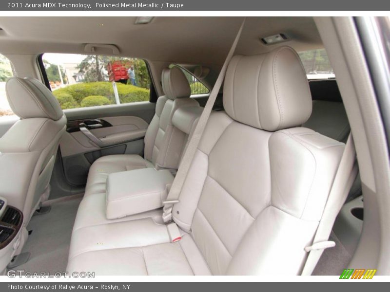Polished Metal Metallic / Taupe 2011 Acura MDX Technology