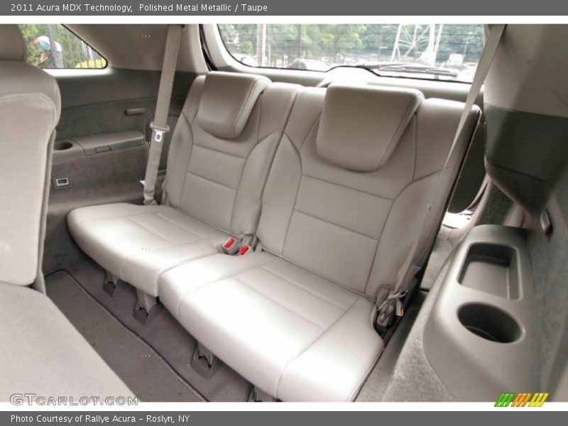 Polished Metal Metallic / Taupe 2011 Acura MDX Technology