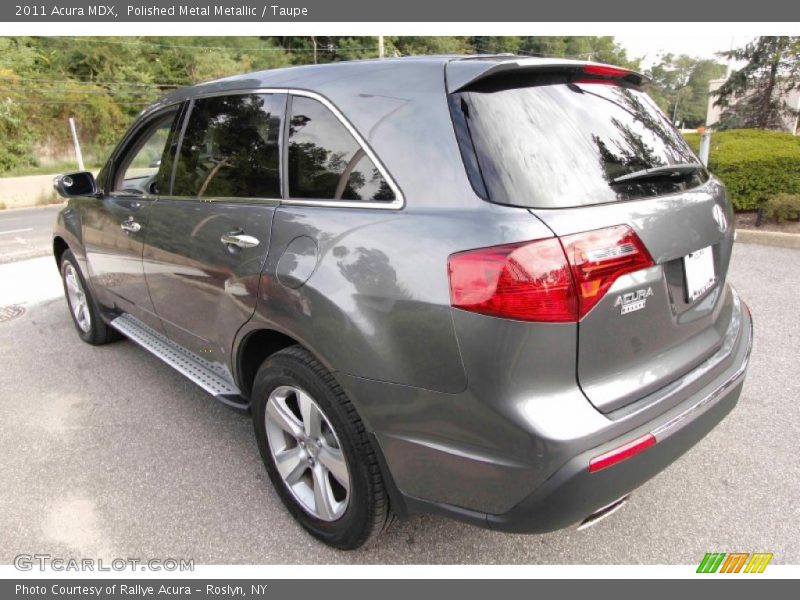 Polished Metal Metallic / Taupe 2011 Acura MDX