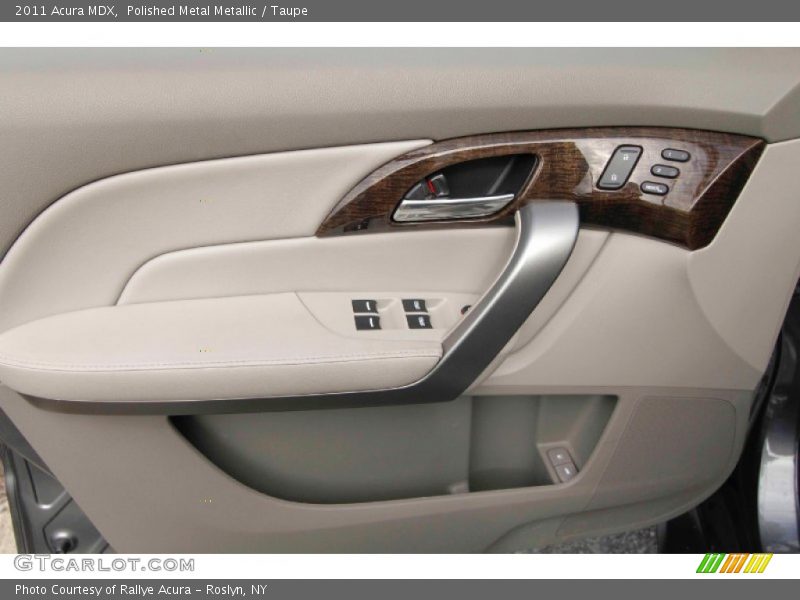 Polished Metal Metallic / Taupe 2011 Acura MDX