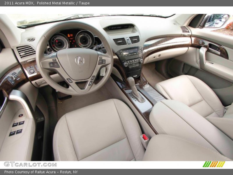 Polished Metal Metallic / Taupe 2011 Acura MDX