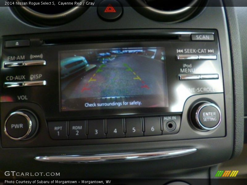 Cayenne Red / Gray 2014 Nissan Rogue Select S