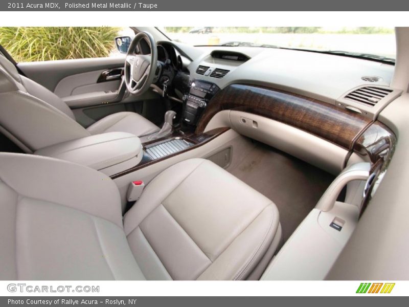 Polished Metal Metallic / Taupe 2011 Acura MDX