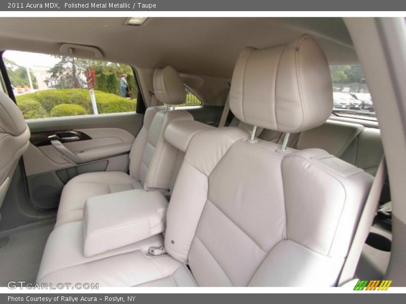 Polished Metal Metallic / Taupe 2011 Acura MDX