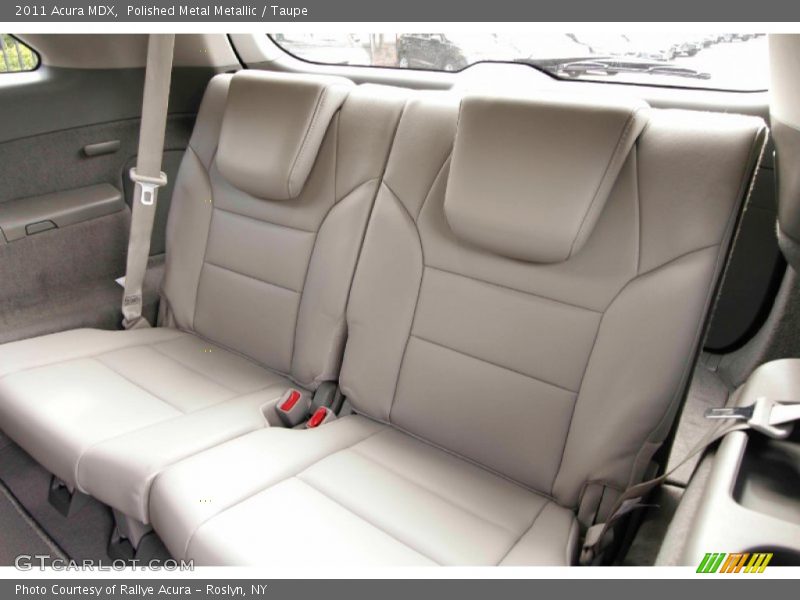 Polished Metal Metallic / Taupe 2011 Acura MDX