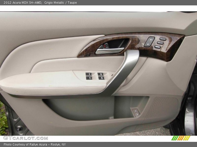 Grigio Metallic / Taupe 2012 Acura MDX SH-AWD