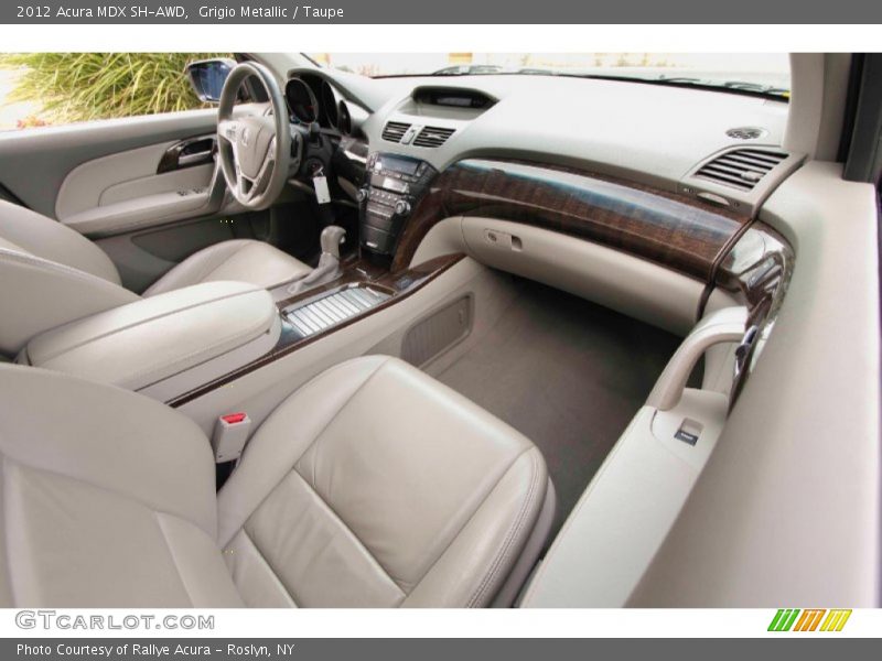 Grigio Metallic / Taupe 2012 Acura MDX SH-AWD