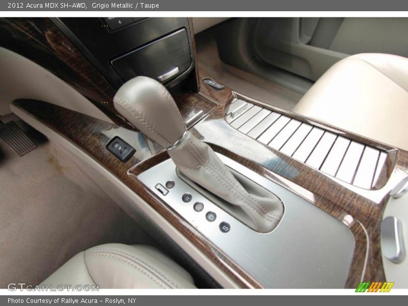 Grigio Metallic / Taupe 2012 Acura MDX SH-AWD