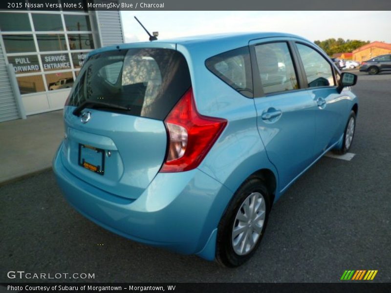 MorningSky Blue / Charcoal 2015 Nissan Versa Note S