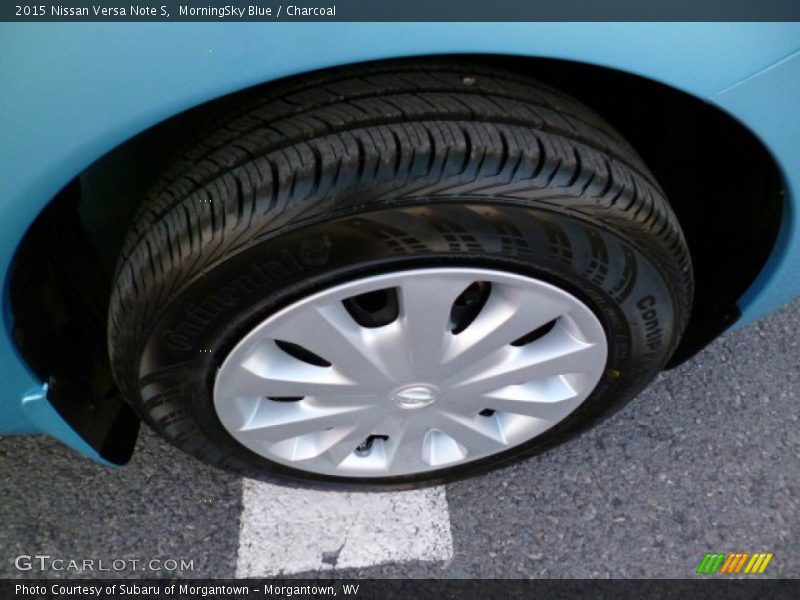 MorningSky Blue / Charcoal 2015 Nissan Versa Note S