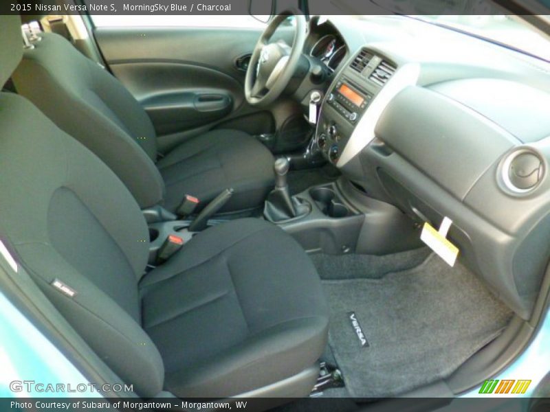 MorningSky Blue / Charcoal 2015 Nissan Versa Note S