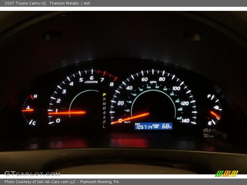 Titanium Metallic / Ash 2007 Toyota Camry LE