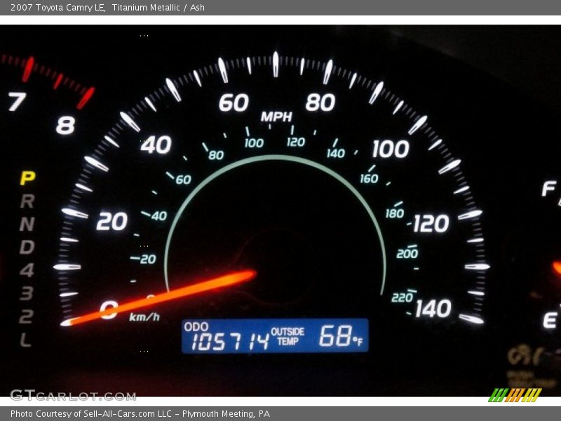 Titanium Metallic / Ash 2007 Toyota Camry LE