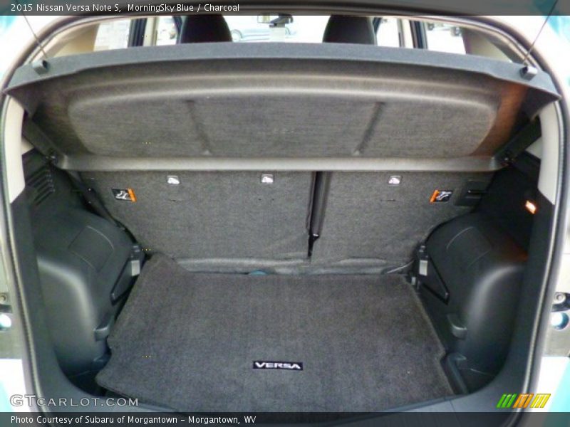 MorningSky Blue / Charcoal 2015 Nissan Versa Note S