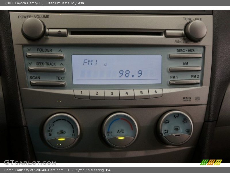 Titanium Metallic / Ash 2007 Toyota Camry LE