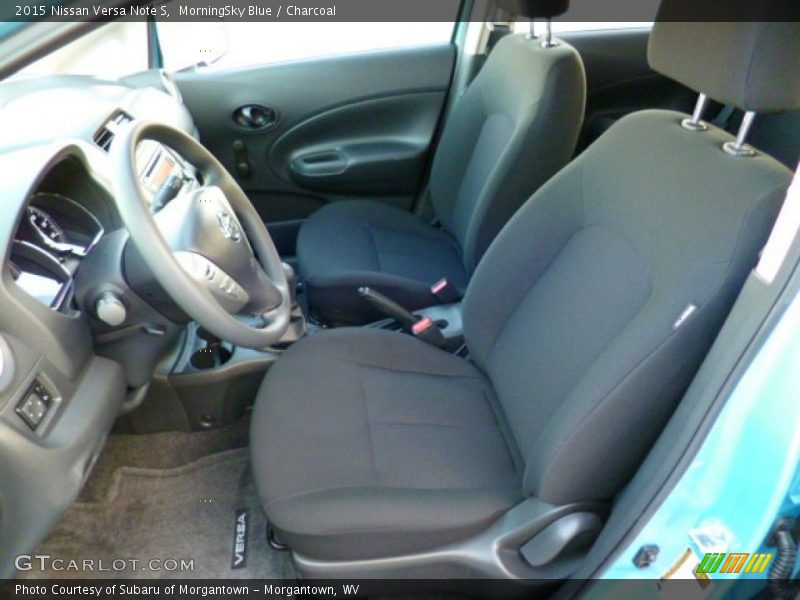 MorningSky Blue / Charcoal 2015 Nissan Versa Note S