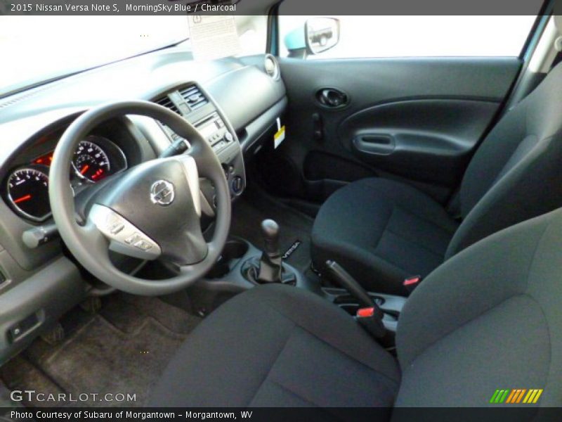 MorningSky Blue / Charcoal 2015 Nissan Versa Note S