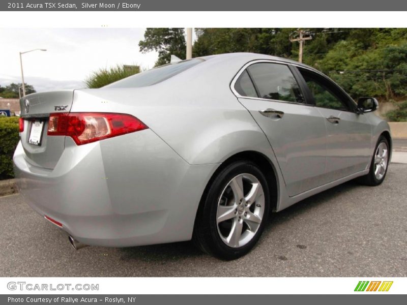 Silver Moon / Ebony 2011 Acura TSX Sedan