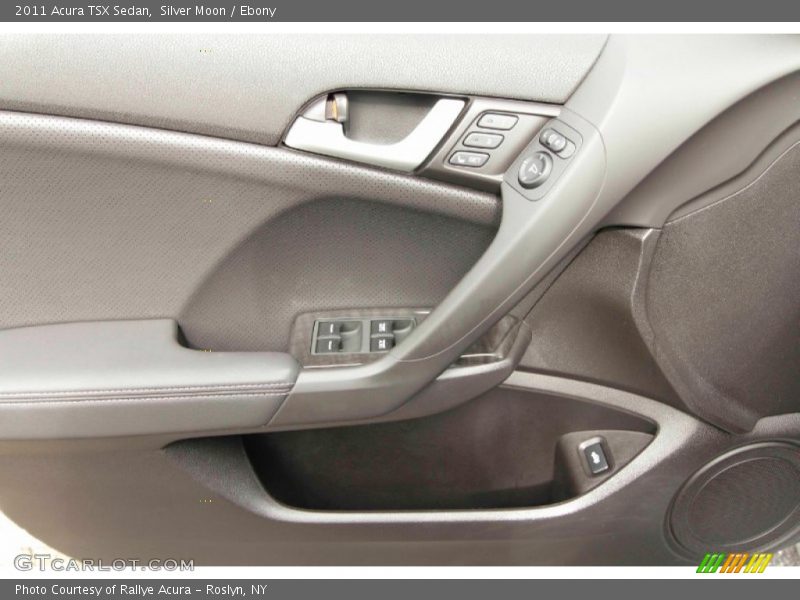 Silver Moon / Ebony 2011 Acura TSX Sedan