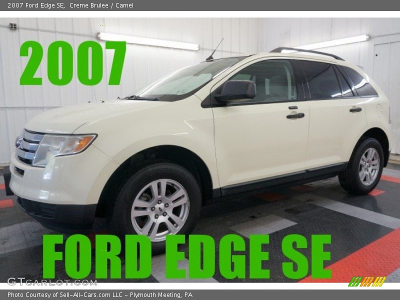 Creme Brulee / Camel 2007 Ford Edge SE