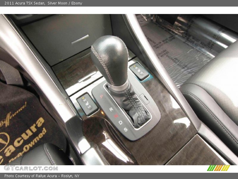 Silver Moon / Ebony 2011 Acura TSX Sedan