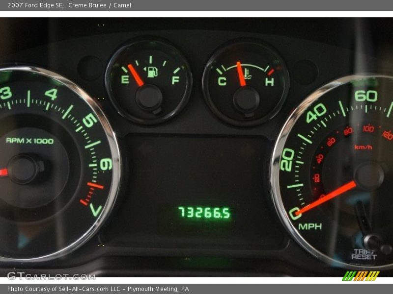 Creme Brulee / Camel 2007 Ford Edge SE