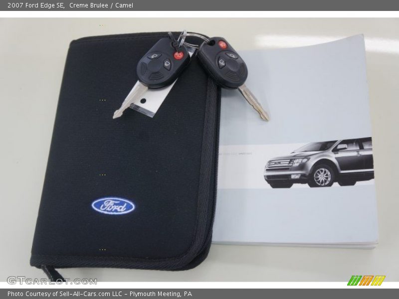 Creme Brulee / Camel 2007 Ford Edge SE