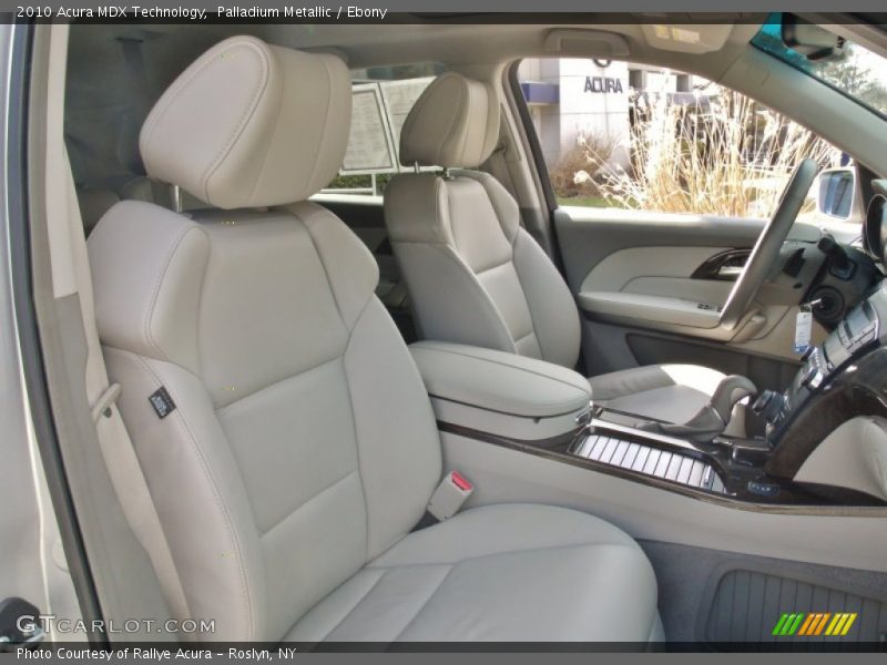 Palladium Metallic / Ebony 2010 Acura MDX Technology