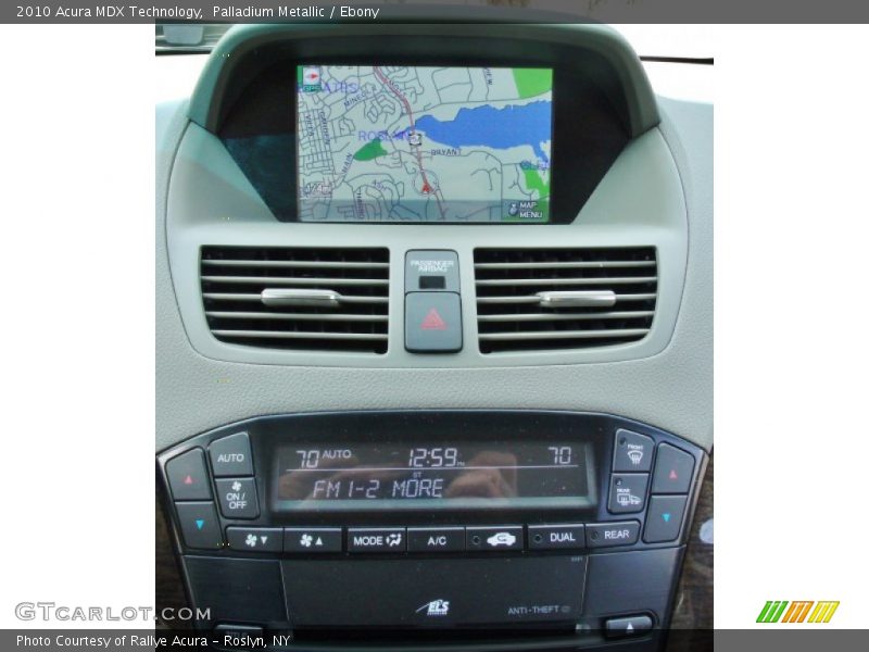 Palladium Metallic / Ebony 2010 Acura MDX Technology