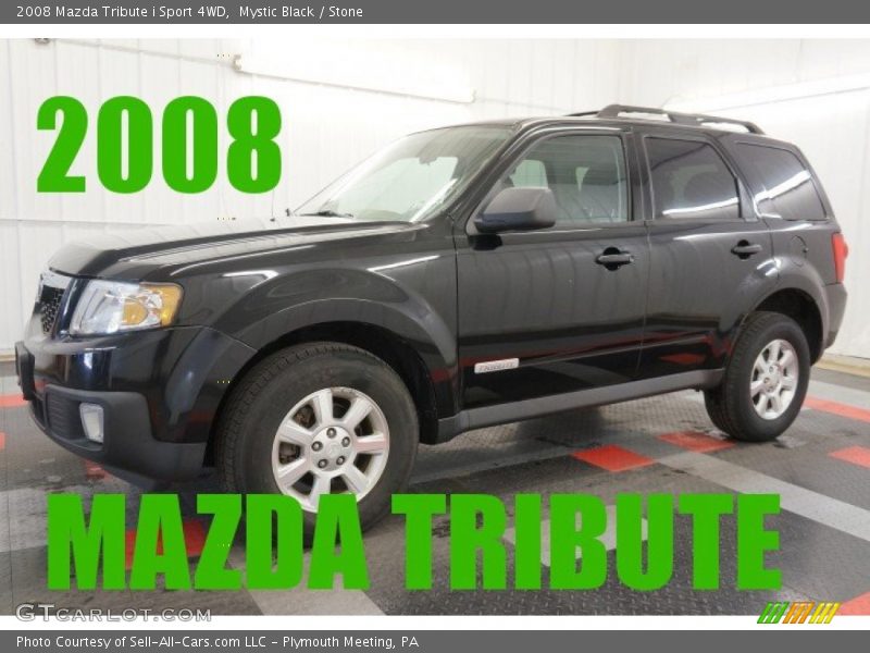 Mystic Black / Stone 2008 Mazda Tribute i Sport 4WD