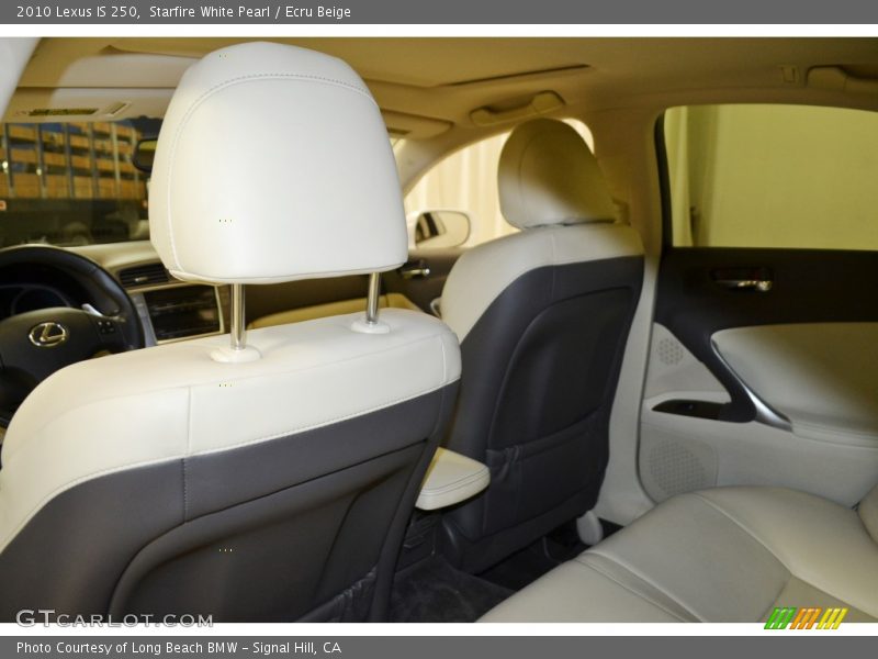 Starfire White Pearl / Ecru Beige 2010 Lexus IS 250