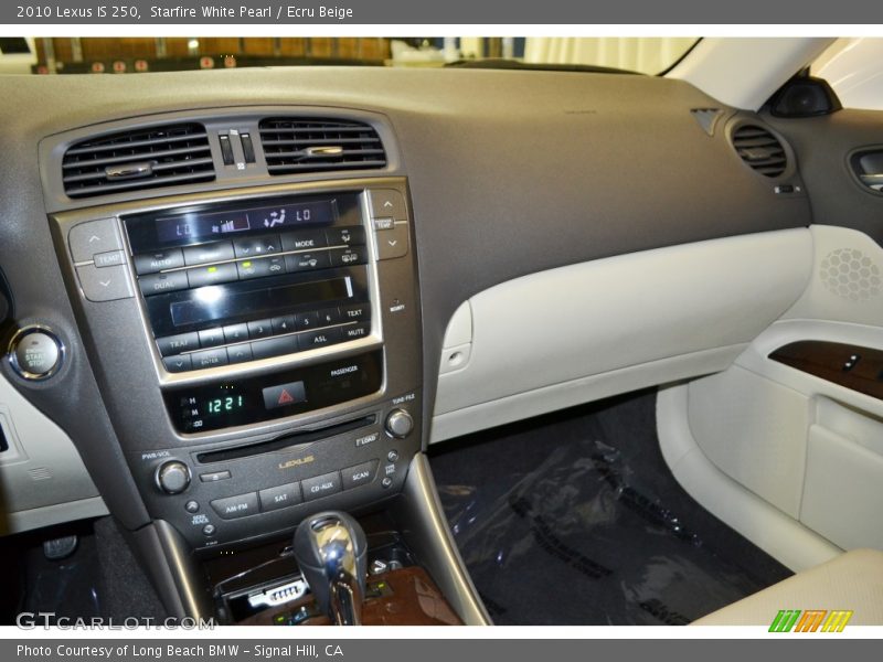 Starfire White Pearl / Ecru Beige 2010 Lexus IS 250