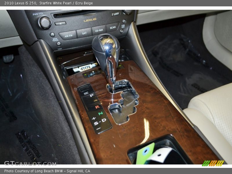 Starfire White Pearl / Ecru Beige 2010 Lexus IS 250