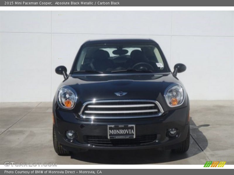 Absolute Black Metallic / Carbon Black 2015 Mini Paceman Cooper