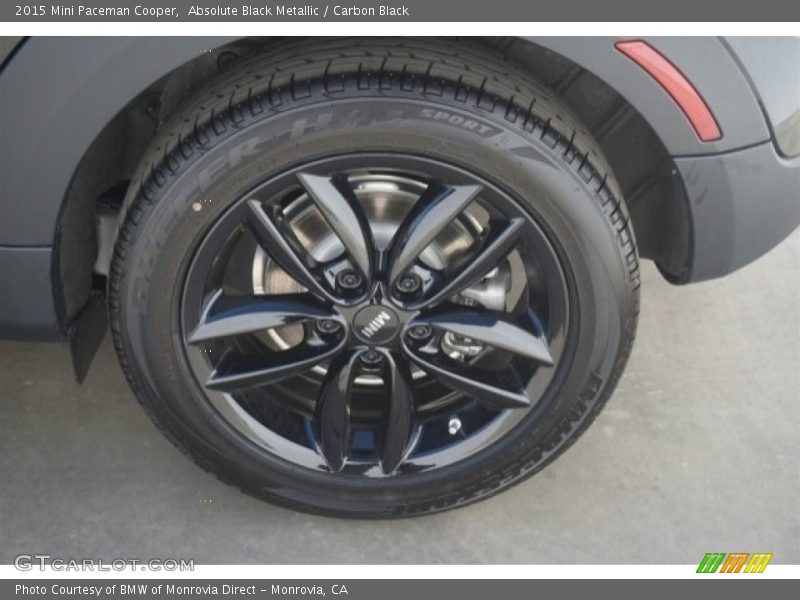 Absolute Black Metallic / Carbon Black 2015 Mini Paceman Cooper