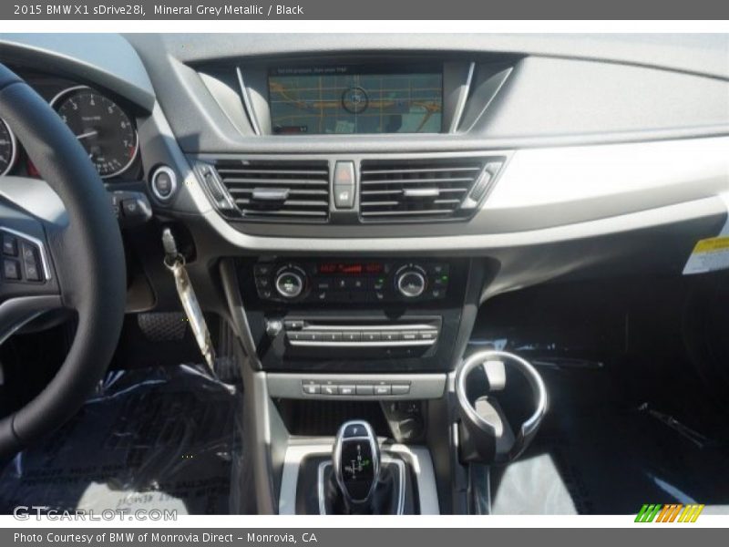 Mineral Grey Metallic / Black 2015 BMW X1 sDrive28i