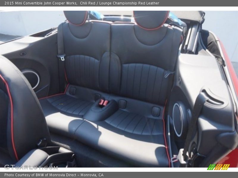Chili Red / Lounge Championship Red Leather 2015 Mini Convertible John Cooper Works