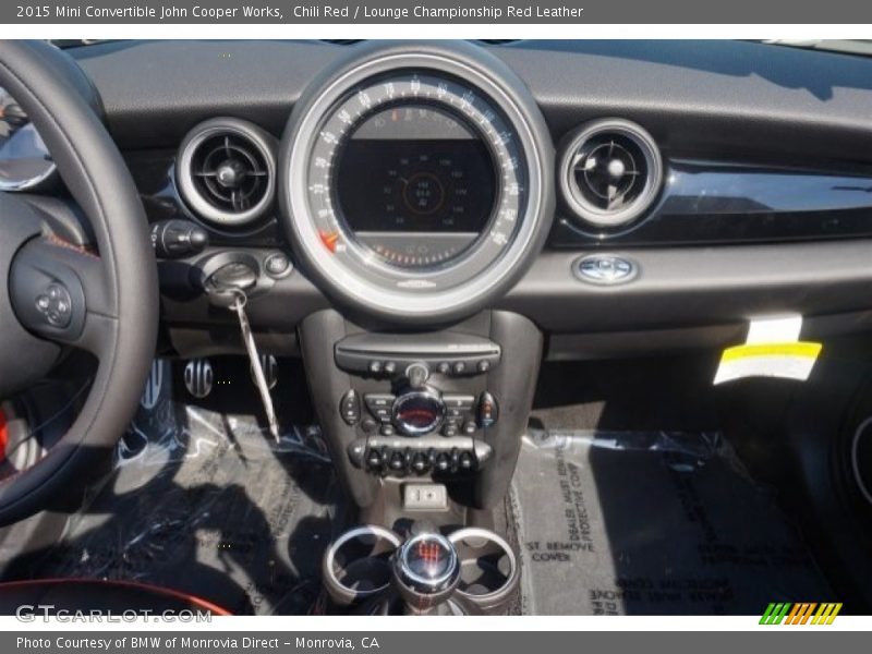 Chili Red / Lounge Championship Red Leather 2015 Mini Convertible John Cooper Works