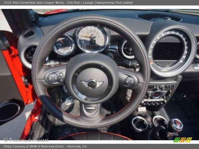  2015 Convertible John Cooper Works Steering Wheel